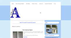 Desktop Screenshot of cleanablindsa.co.za